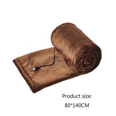 Pătură electrică încălzită USB Încălzitor mai gros 5V șal de încălzire electrică Saltea lavabilă Termostat Pătură electrică de încălzire caldă