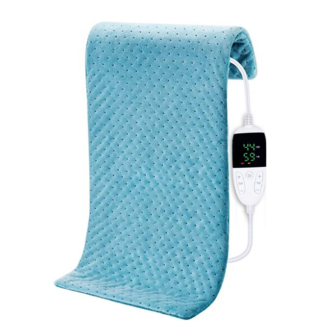 Elektrická deka Najpredávanejšia fyzioterapeutická vyhrievaná podložka 30 * 60 cm Kancelária Domáca zima Ramená, krk, kolená, vyhrievacia podložka 2022