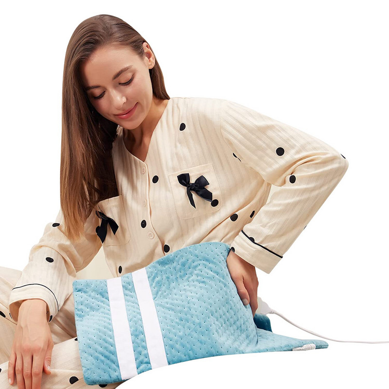 Elektrická deka Najpredávanejšia fyzioterapeutická vyhrievaná podložka 30 * 60 cm Kancelária Domáca zima Ramená, krk, kolená, vyhrievacia podložka 2022