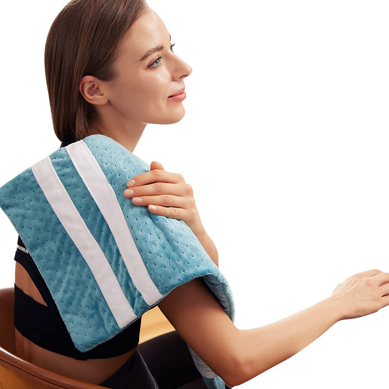 Elektrická deka Najpredávanejšia fyzioterapeutická vyhrievaná podložka 30 * 60 cm Kancelária Domáca zima Ramená, krk, kolená, vyhrievacia podložka 2022