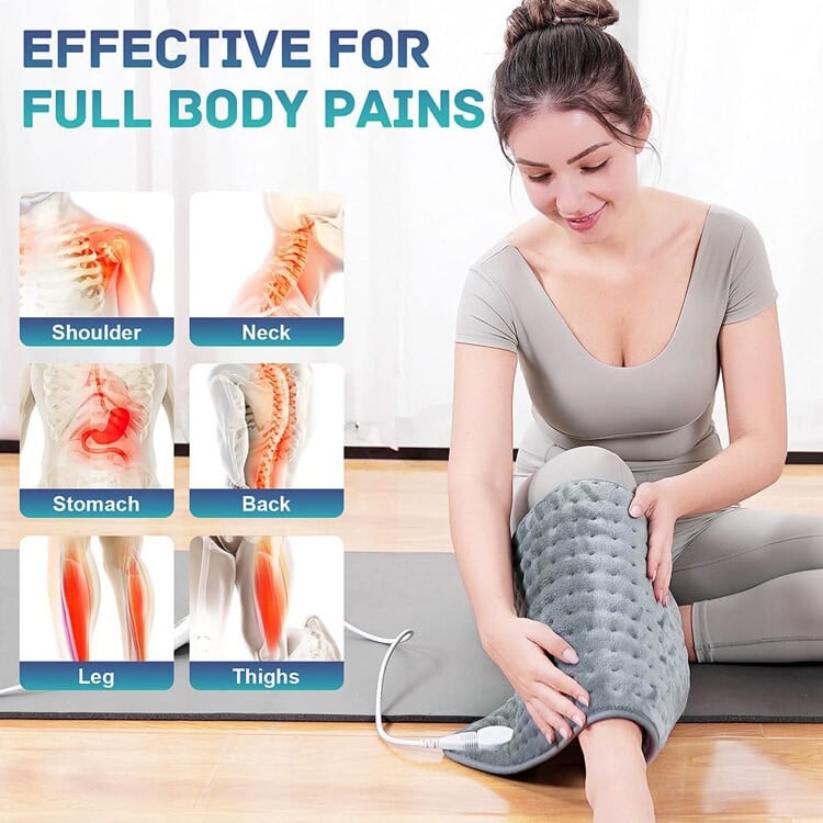 Najpredávanejšia elektrická deka, fyzioterapeutická vyhrievaná podložka, kancelária, domáca zima, ramená, krk, kolená, vyhrievacia podložka 30*60CM