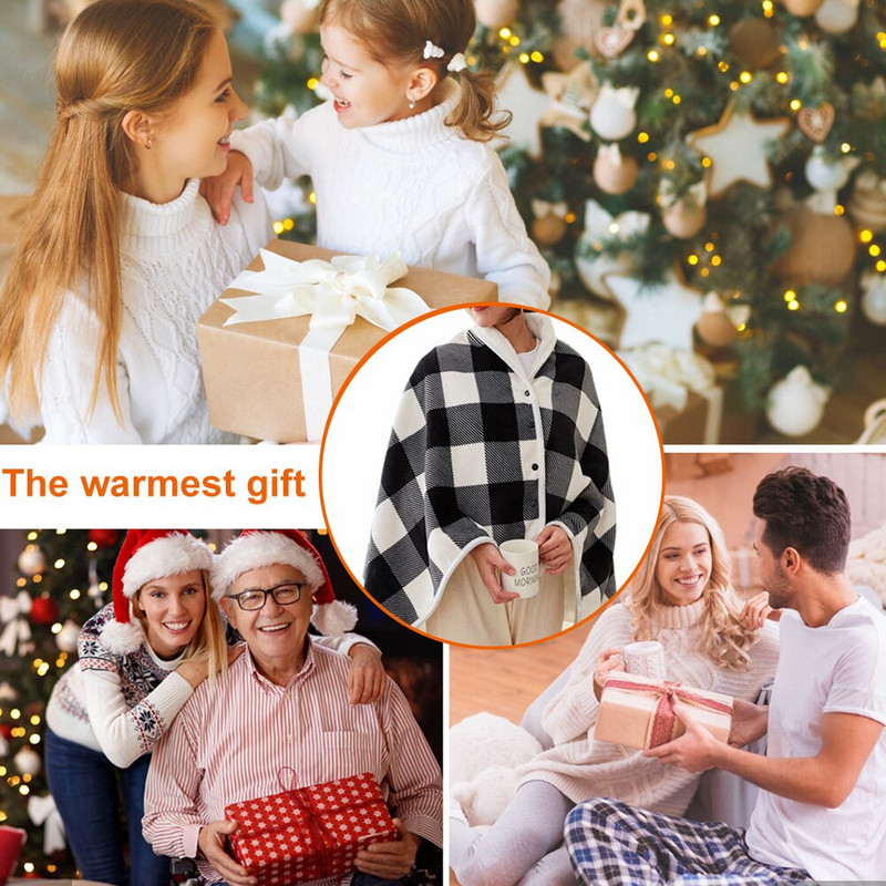 Mink Velvet Nositeľná elektrická deka Multifunkčný teplý koberec Elektrický matrac Funkcia časovača Domáca kancelária Chrbtový ohrievač kolien