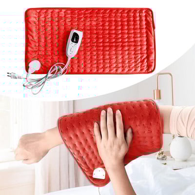 Tampoane electrice de încălzire Saltea mai încălzită Umăr Gât Coloanei vertebrale Dureri de spate Ameliorarea crampelor Calmant Tensiunea musculară Oprire automată --US