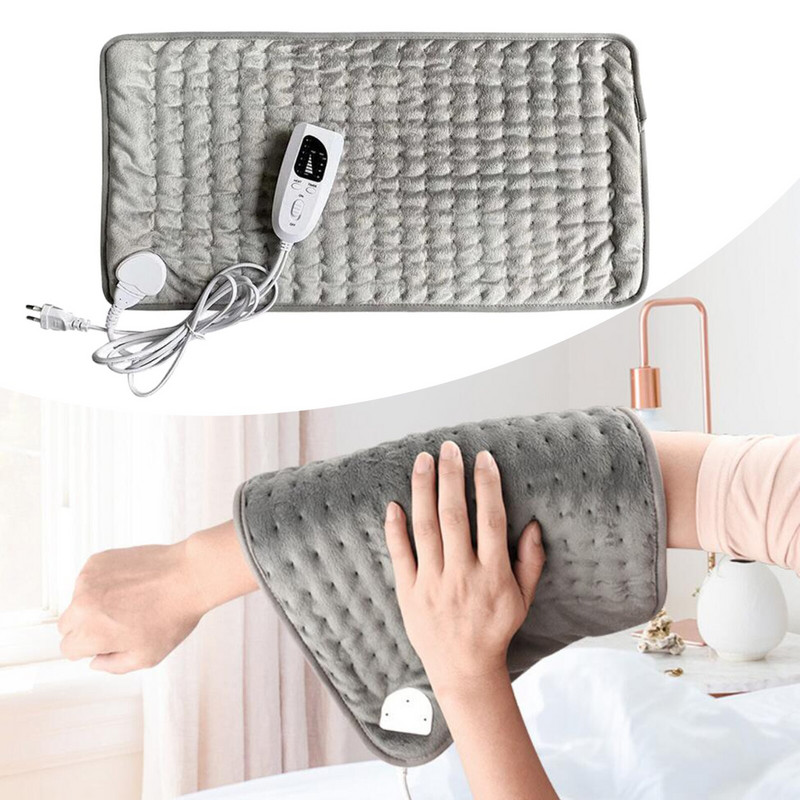 Tampoane electrice de încălzire Saltea mai încălzită Umăr Gât Coloanei vertebrale Dureri de spate Ameliorarea crampelor Calmant Tensiunea musculară Oprire automată --US