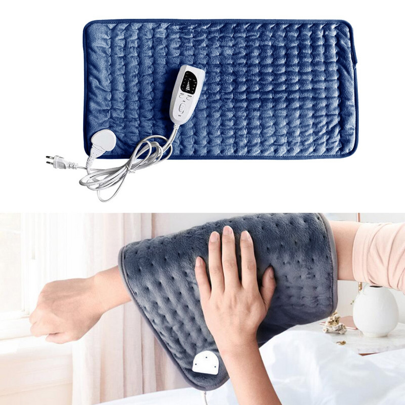 Tampoane electrice de încălzire Saltea mai încălzită Umăr Gât Coloanei vertebrale Dureri de spate Ameliorarea crampelor Calmant Tensiunea musculară Oprire automată --US