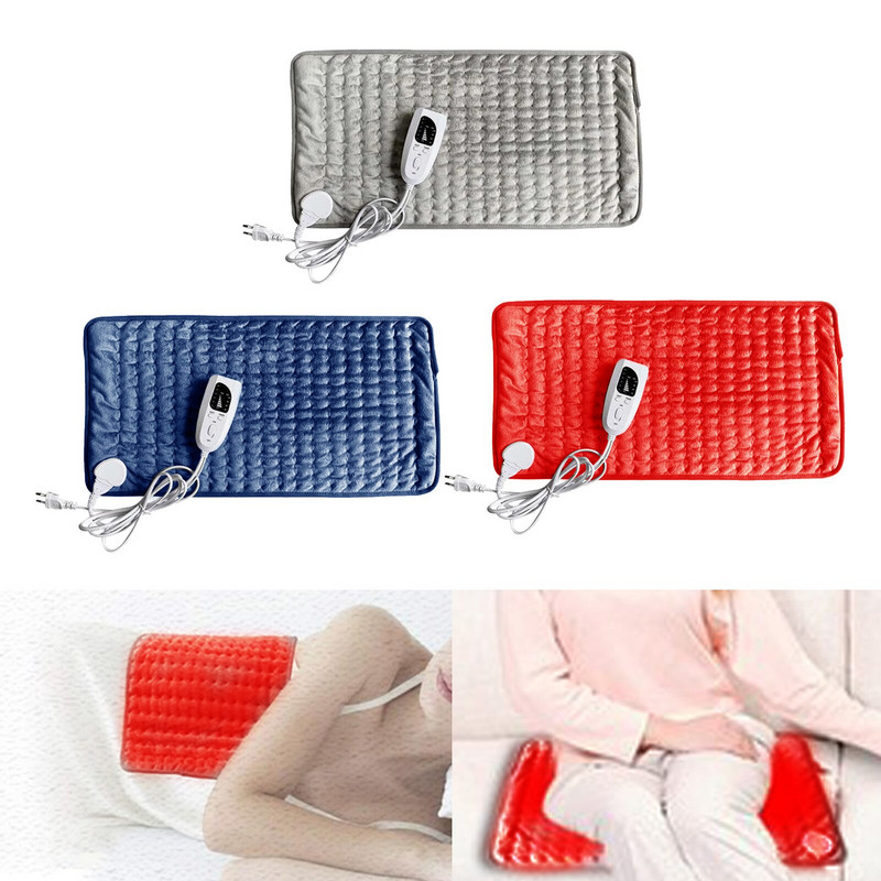 Tampoane electrice de încălzire Saltea mai încălzită Umăr Gât Coloanei vertebrale Dureri de spate Ameliorarea crampelor Calmant Tensiunea musculară Oprire automată --US