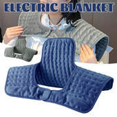 Pătură de încălzire electrică pentru corp cald și constant, cu un singur șal, covoraș încălzit moale, confortabil, multifuncțional, pentru corp cald