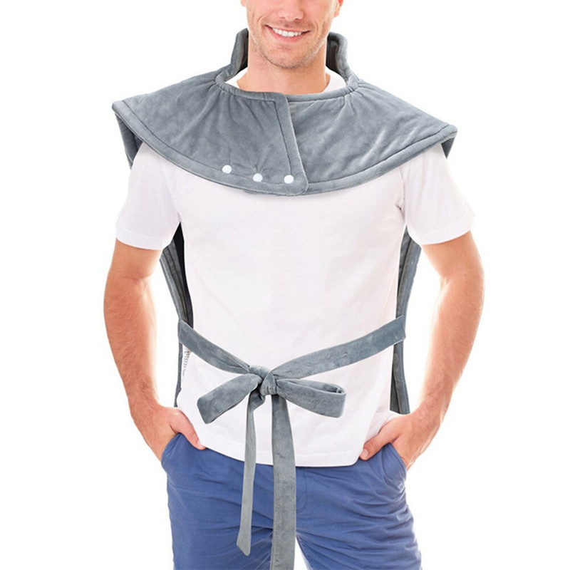 Pătură de încălzire electrică cu 10 viteze pentru umăr de protecție pentru gât Multifuncțional Lavabil manual Ajustabil pentru acasă Călătorii Camping