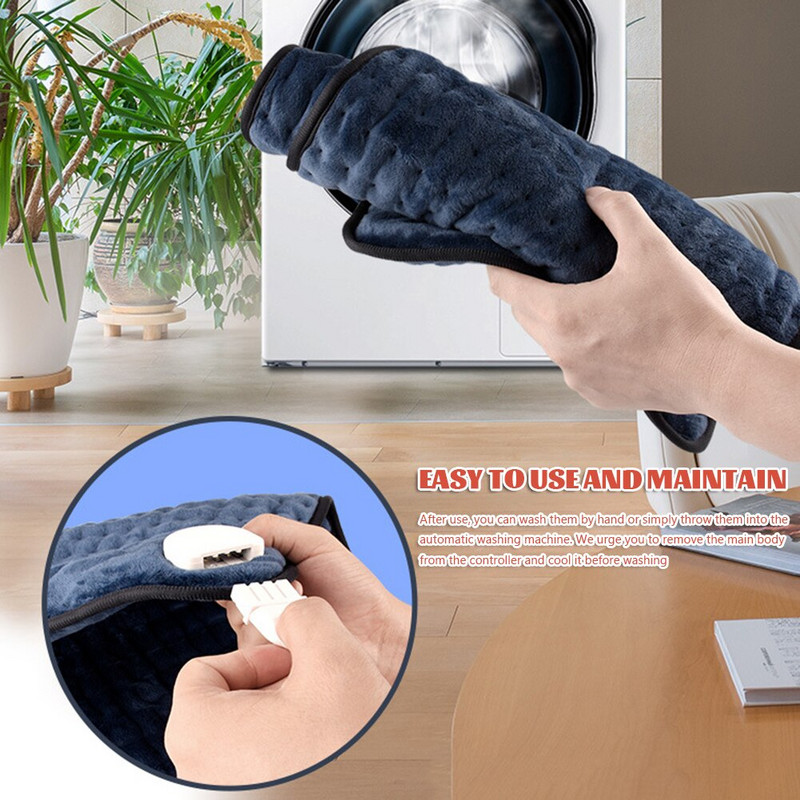 6-stupňová elektrická vyhrievaná deka s inteligentným ovládaním teploty, multifunkčná vyhrievacia podložka na nohy pre domáce použitie