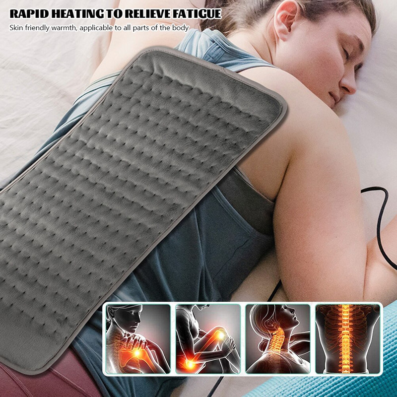 6-stupňová elektrická vyhrievaná deka s inteligentným ovládaním teploty, multifunkčná vyhrievacia podložka na nohy pre domáce použitie