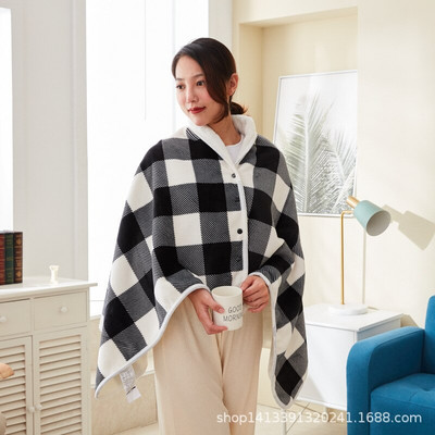 140x80cm USB nastaviteľné časovanie elektrická vyhrievaná deka teplý šál flanelová deka zimná teplá domáca vykurovacia deka