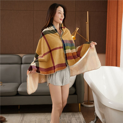 140x80cm USB nastaviteľné časovanie elektrická vyhrievaná deka teplý šál flanelová deka zimná teplá domáca vykurovacia deka