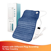 Ohrievač, elektrická deka, nastaviteľná zimná 6-úrovňová vykurovacia fyzioterapeutická podložka, podložka na krk, žalúdok, ramená, bolesť chrbta