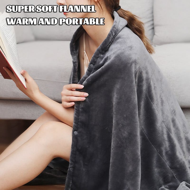 USB elektrická deka vyhrievaná 5V ohrievacia vyhrievacia šálová deka do postele zahustená pre domáce zimné vonkajšie kempovanie domáce potreby