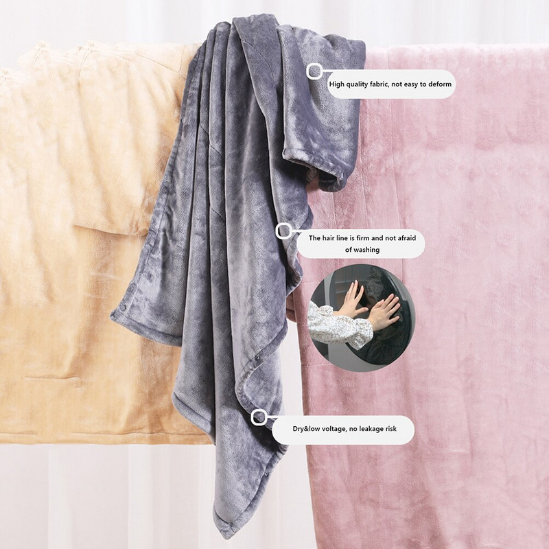 USB elektrická deka vyhrievaná 5V ohrievacia vyhrievacia šálová deka do postele zahustená pre domáce zimné vonkajšie kempovanie domáce potreby