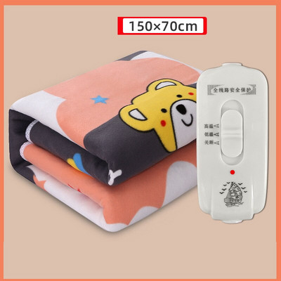 Pătură electrică 140w iarnă Siguranța casei Încălzire cu temperatură constantă Pătură caldă Încălzitor și pernă dublu inteligent