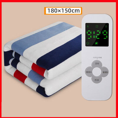 Pătură electrică 140w iarnă Siguranța casei Încălzire cu temperatură constantă Pătură caldă Încălzitor și pernă dublu inteligent