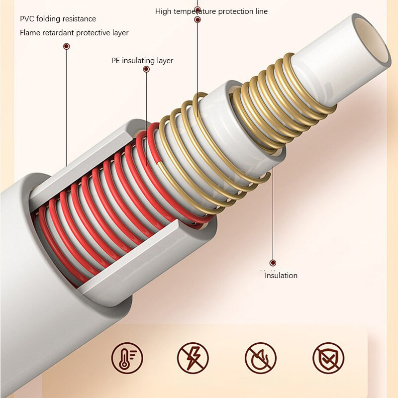 Pătură electrică 140w iarnă Siguranța casei Încălzire cu temperatură constantă Pătură caldă Încălzitor și pernă dublu inteligent