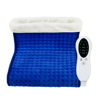 Ηλεκτρικός θερμαντήρας ποδιών Θέρμανση USB φόρτισης εξοικονόμησης ενέργειας Ζεστό κάλυμμα ποδιών Θερμαντικά μαξιλαράκια ποδιών για υπνοδωμάτιο στο σπίτι Κουβέρτα ποδιών ύπνου