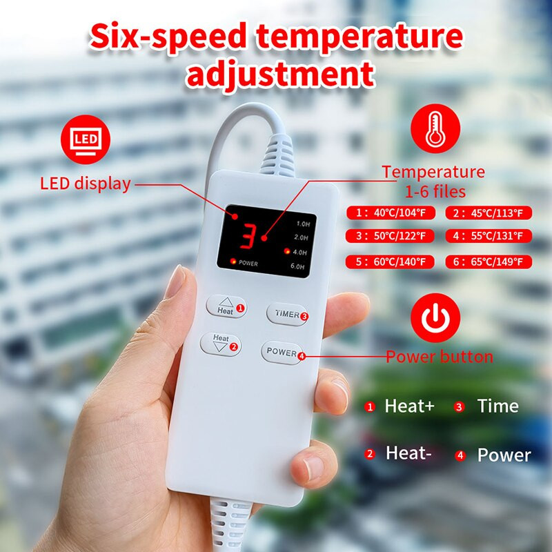 Čínsky ohrievač nôh z továrne na vyhrievané skladacie elektrické ohrievače nôh, ohrievač nôh pre mužov a ženy