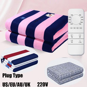 Elektrická deka, 5 úrovní, dvojitá, dvojité ovládanie, 1,8 m, jednolôžkový elektrický matrac, 220 V, inteligentné bezpečnostné odvlhčovanie pre domácnosti