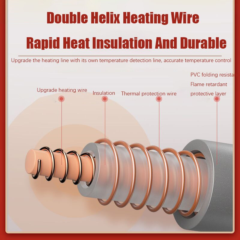Elektrická deka, 5 úrovní, dvojitá, dvojité ovládanie, 1,8 m, jednolôžkový elektrický matrac, 220 V, inteligentné bezpečnostné odvlhčovanie pre domácnosti