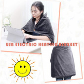 Zimná USB 100*70cm vonkajšia termálna elektrická deka teplá kolenná podložka matrac nastavenia teploty vyhrievaná deka teplá zima