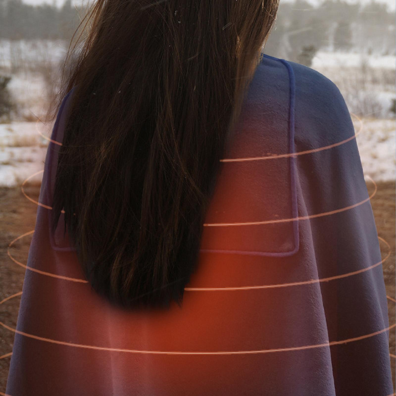 Elektrická deka s ochranou proti prehriatiu USB 5V pre domácu kanceláriu