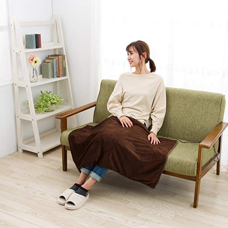 Elektrická vyhrievacia deka, domáce potreby, ohrievacia podložka, úľava od bolesti, masáž, mäkká pokožka, ramená, krk, chrbát, nohy