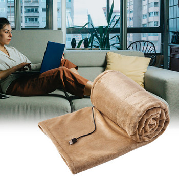 Фланелена електрическа подложка за одеяло Електрическа подложка за одеяло с подгряване Отоплящ килим 3 скорости Електрически матрак