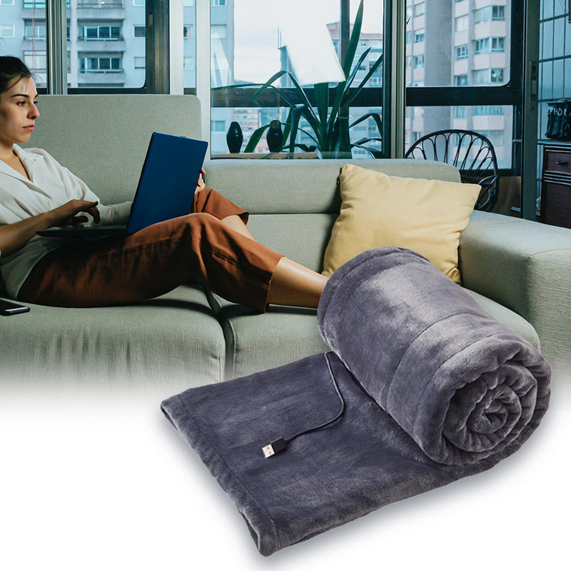 Flanelová elektrická vyhrievaná deka, elektricky vyhrievaná deka, vyhrievaný koberec, 3 prevodové stupne, časovanie elektrického matraca