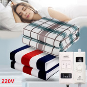 220 V-os nagy elektromos takaró vastagabb fűtőelem, egy melegítő 180 cm-es fűtött takaró termosztát fűtési hőfokozó párna télen ágyhoz