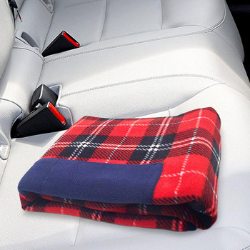 Κουβέρτα σάλι Πρακτική άνετη κάλυμμα ύπνου με θερμαινόμενη κουβέρτα μονού αυτοκινήτου από πολυεστερικές ίνες για γραφείο