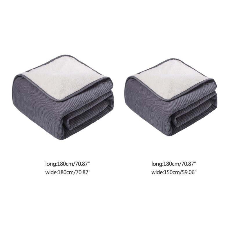 Pătură de încălzire electrică, cu două părți, îndepărtarea umezelii