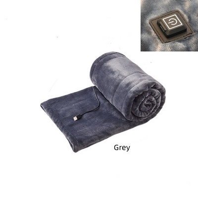Flanel USB 5V Încălzitor mai gros Pătură dublă încălzită Saltea Termostat Pătură electrică Încălzitor de corp Tampă de încălzire pentru birou acasă
