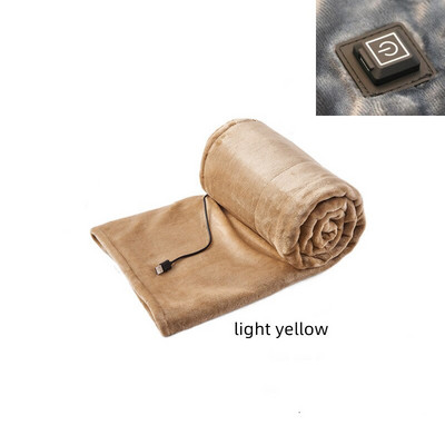 Flanel USB 5V Încălzitor mai gros Pătură dublă încălzită Saltea Termostat Pătură electrică Încălzitor de corp Tampă de încălzire pentru birou acasă