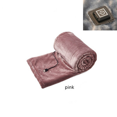 Flanel USB 5V Încălzitor mai gros Pătură dublă încălzită Saltea Termostat Pătură electrică Încălzitor de corp Tampă de încălzire pentru birou acasă