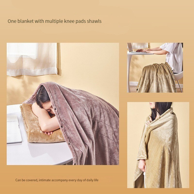 Flanel USB 5V Încălzitor mai gros Pătură dublă încălzită Saltea Termostat Pătură electrică Încălzitor de corp Tampă de încălzire pentru birou acasă