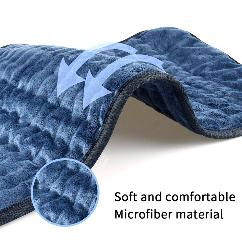 6-úrovňová elektrická deka na úľavu od bolesti, US EU zástrčka, vyhrievacia podložka na časovanie zástrčky pre chrbát, teplé pastové podložky