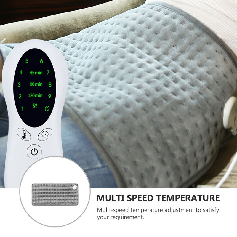 Vyhrievacia podložka, elektrické vypnutie, automatické vyhrievanie krku, vlhkosť, XXL, najlepšie s horúcou veľkosťou, XL, ramená, veľká