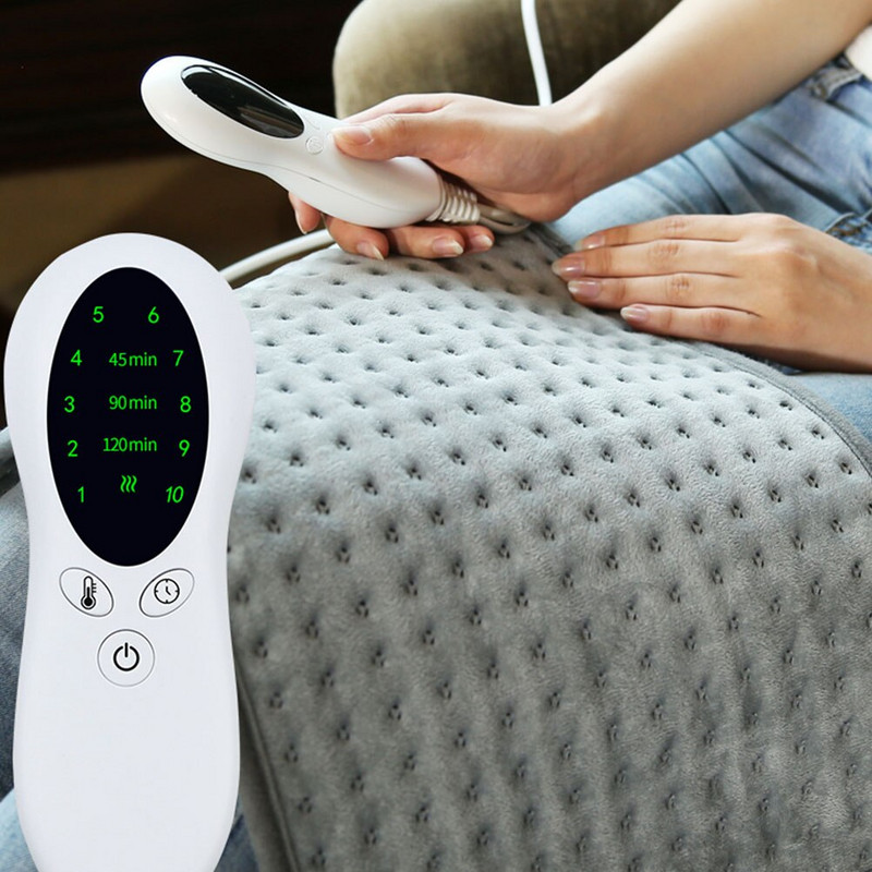 Vyhrievacia podložka, elektrické vypnutie, automatické vyhrievanie krku, vlhkosť, XXL, najlepšie s horúcou veľkosťou, XL, ramená, veľká