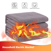 Нови отопляеми одеяла, по-дебели, водоустойчиви спестяващи електроенергия кралски размер, плюшено преносимо електрическо одеяло, интелигентно мравчено кадифе