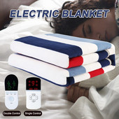 LED elektrická vyhrievaná deka s dvojitým ovládaním 220/110V, hrubšia vyhrievaná deka, matrac s termostatom, elektrická vyhrievacia deka, zimný ohrievač, nový