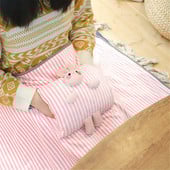 Mäkká plyšová USB elektrická deka prenosná kreslená roztomilá králičia flanelová vykurovacia deka pre domácu kanceláriu zimný sporák ohrievač rúk