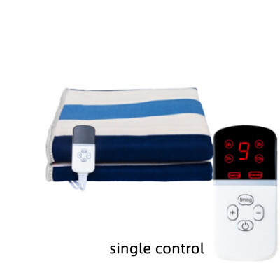 1 ks elektrická deka 150/180 cm 220/110 V dvojité telo, hrubší ohrievač, vyhrievaná prikrývka, matrac s termostatom, zimný ohrievač, darček pre priateľov, SW