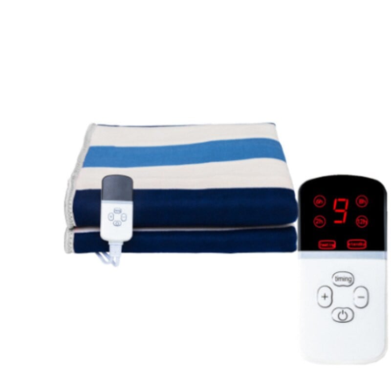 1 ks elektrická deka 150/180 cm 220/110 V dvojité telo, hrubší ohrievač, vyhrievaná prikrývka, matrac s termostatom, zimný ohrievač, darček pre priateľov, SW