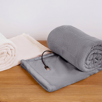 Електрическо отопляемо одеяло за шал, работещ с батерии, термостат за матрак, електрическо USB безжично обвивка за жени, по-топло отопляемо одеяло