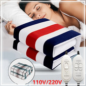 Elektrická deka 220/110V hrubšia ohrievacia deka vyhrievaná deka matrac termostat elektrická vyhrievacia deka zimný ohrievač tela