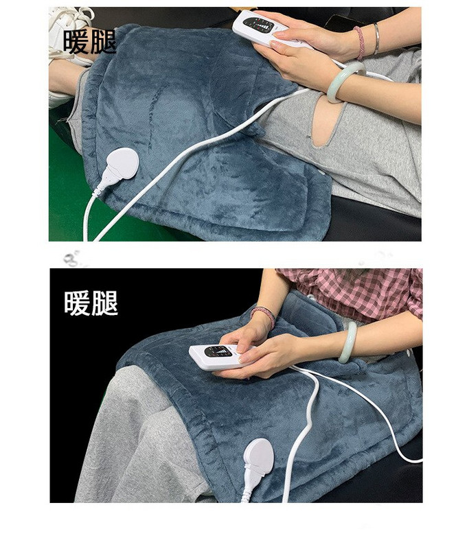 Zimné teplé nositeľné elektrické prikrývky, vyhrievacie šálové prikrývky, flanelové elektrotermálne prikrývky s ramennými vypchávkami