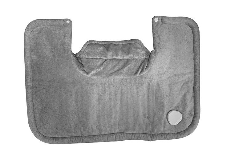 Zimné teplé nositeľné elektrické prikrývky, vyhrievacie šálové prikrývky, flanelové elektrotermálne prikrývky s ramennými vypchávkami